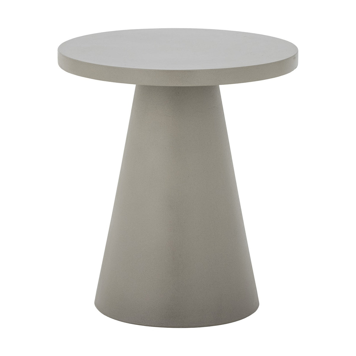 Ray Round Cement Garden Table - Grey