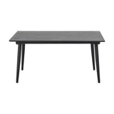 Pavone Cement Garden Table - Black
