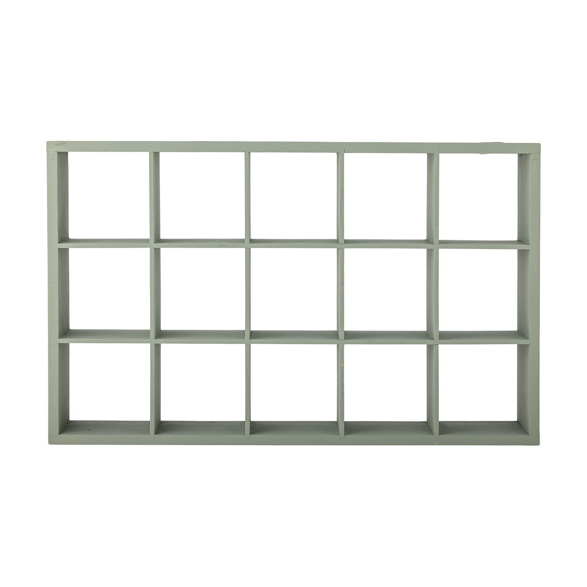 Preston Wooden Wall Shelf - Green