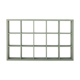 Preston Wooden Wall Shelf - Green