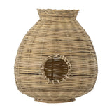 Ottine Round Bamboo Outdoor Lantern - Natural