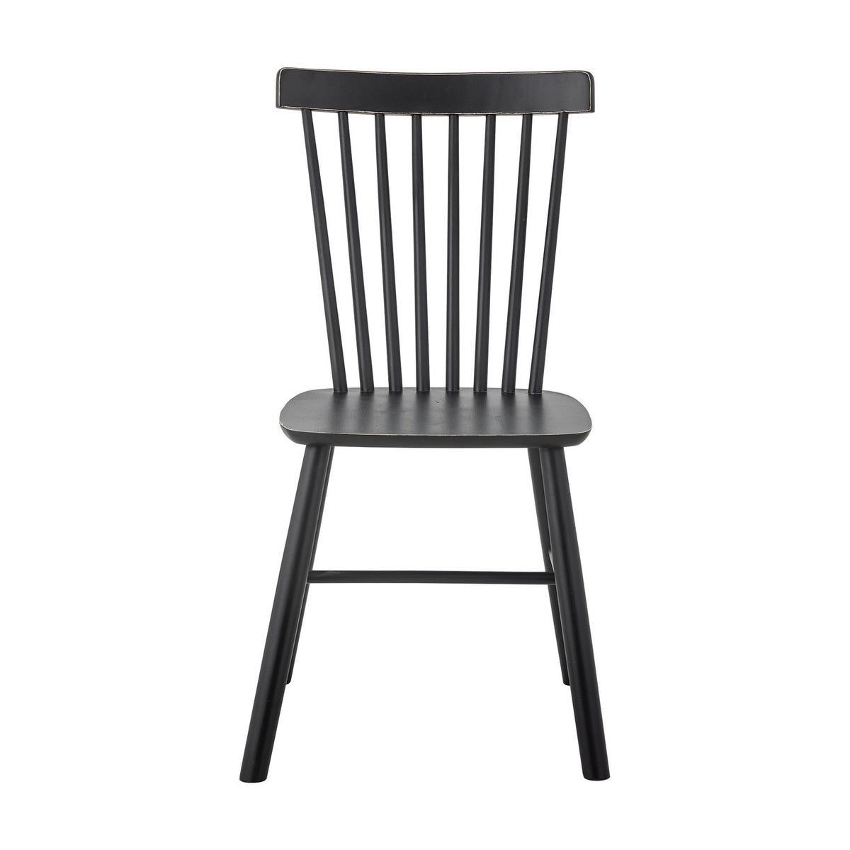 Mill Wooden Dining Chair - Black