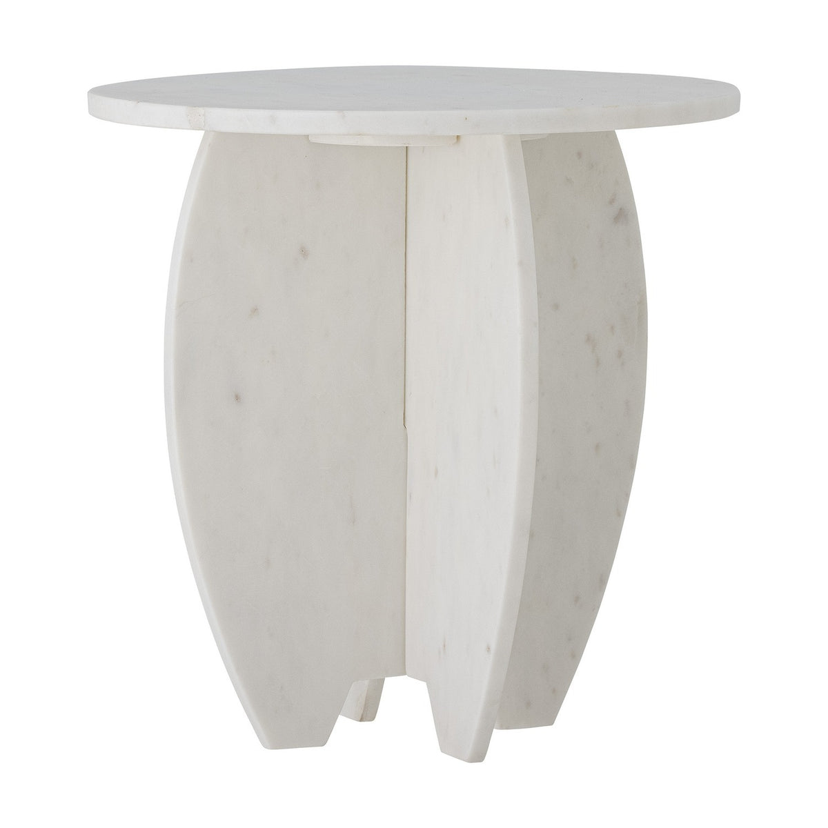 Sendai Marble Pedestal - White