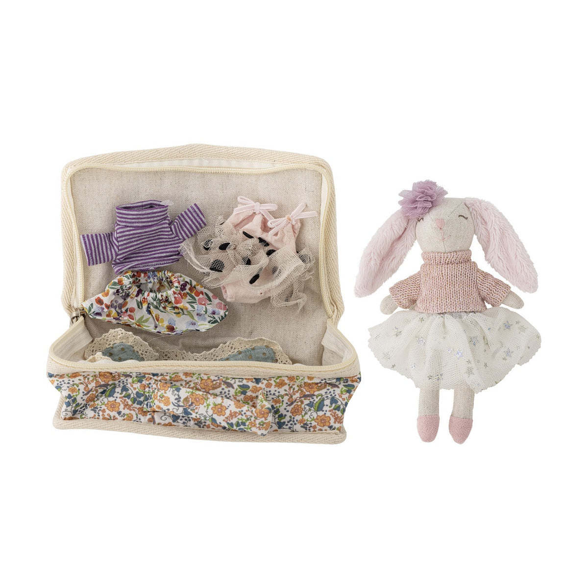 Milly Floral Rag Dolls Set of 6 - Multi