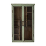 Hazem Wooden Cabinet - Green
