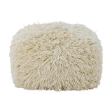 Lomba Wool Pouffe - Natural