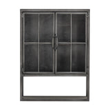 Sindre Iron Cabinet - Gunmetal