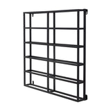 Magne Iron Wine Rack - Black