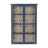 Hazem Wooden Cabinet 122cm - Blue