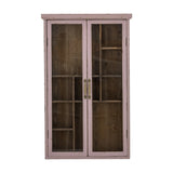 Hazem Wooden Cabinet - Pink