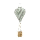 Pomp Striped Baby Mobile - Green