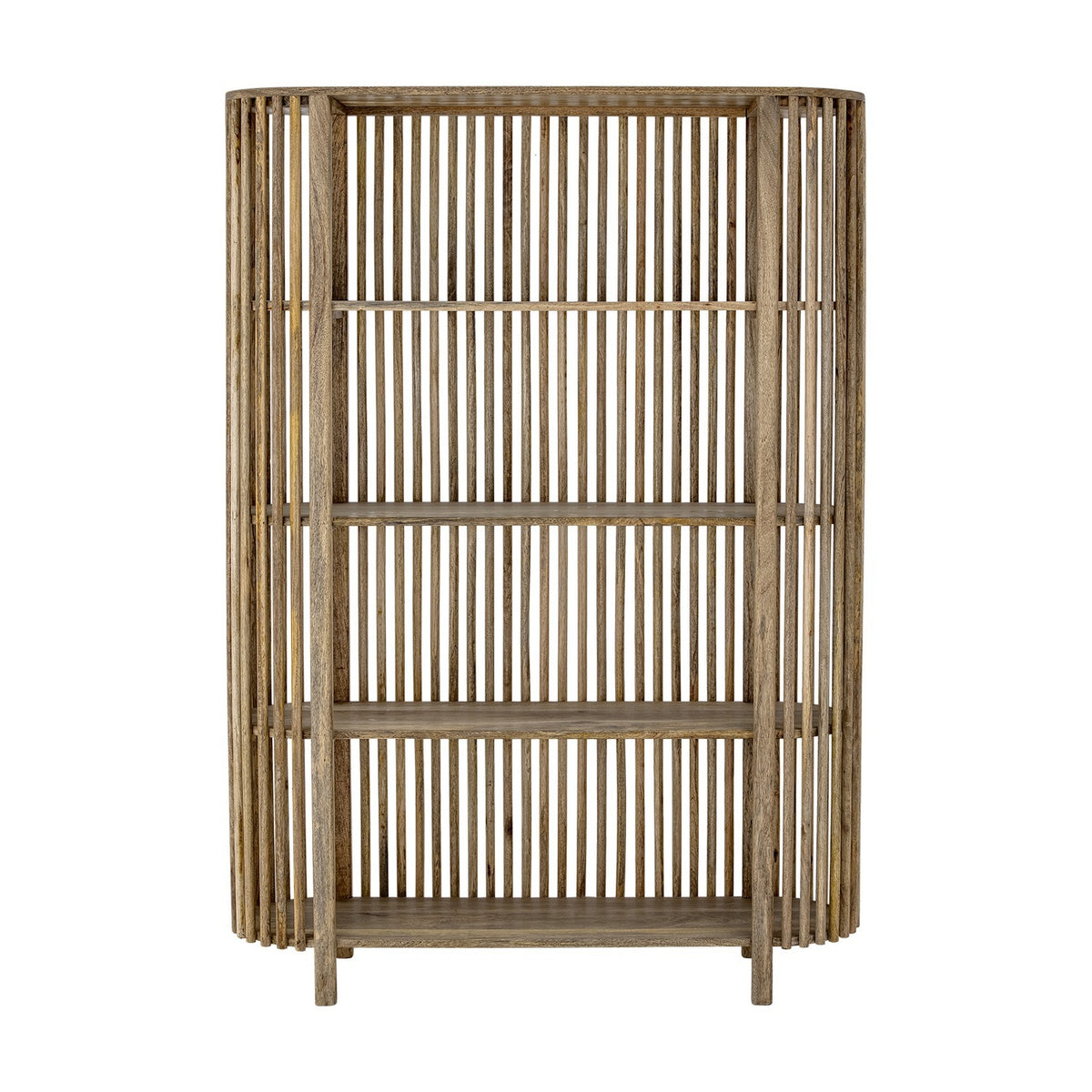 Sali Wooden Bookcase - Brown