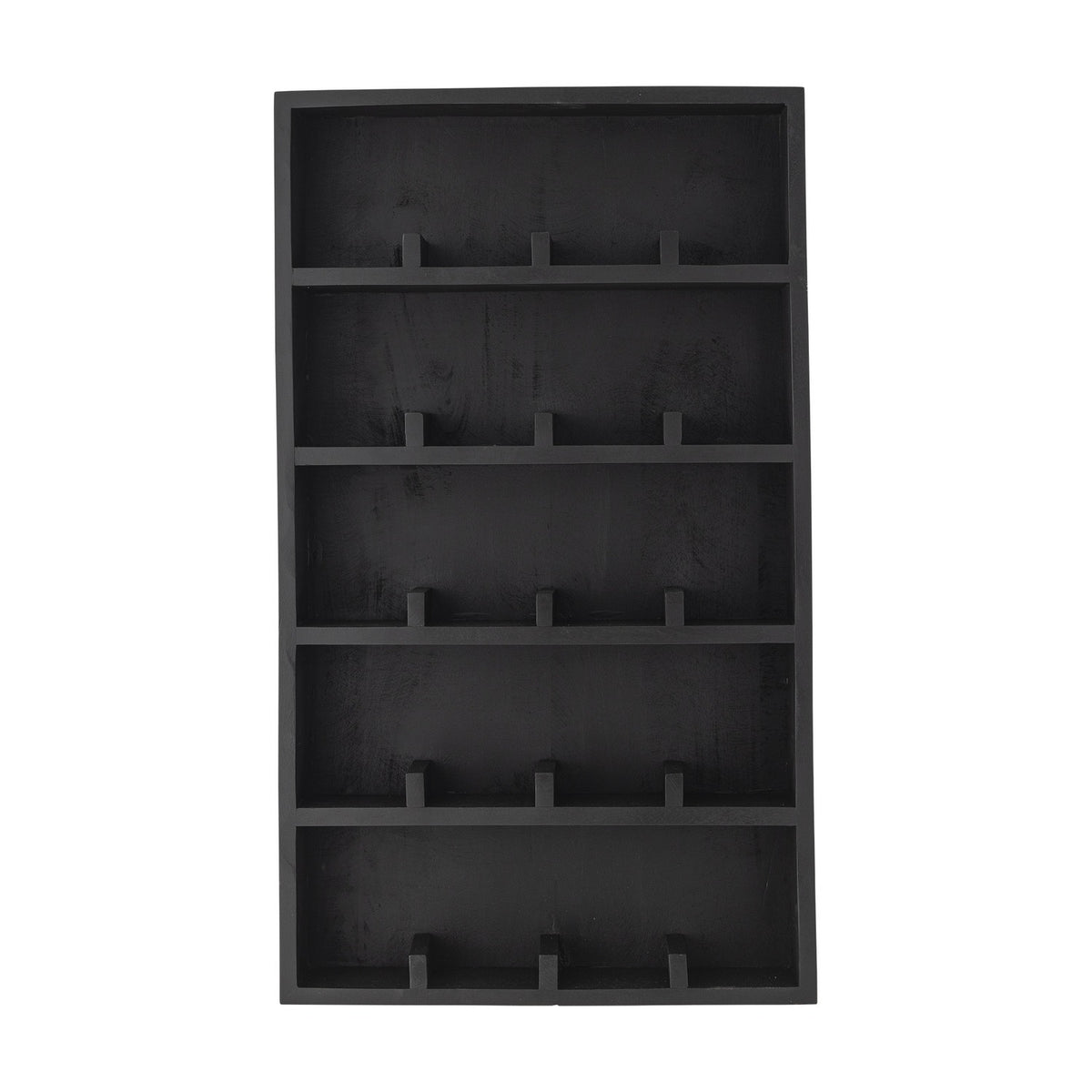 Thessa Wooden Wall Shelf - Black