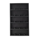 Thessa Wooden Wall Shelf - Black