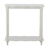 Bia Wavy Console Table - White