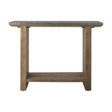 Riva Wooden Console Table - Brown