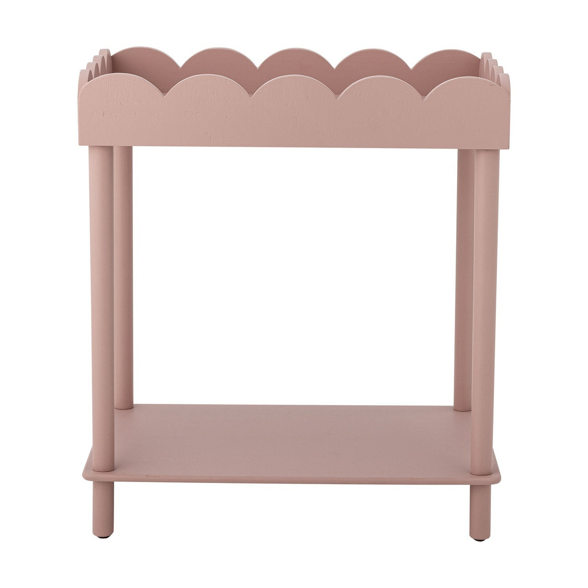 Isola Wooden Side Table - Pink