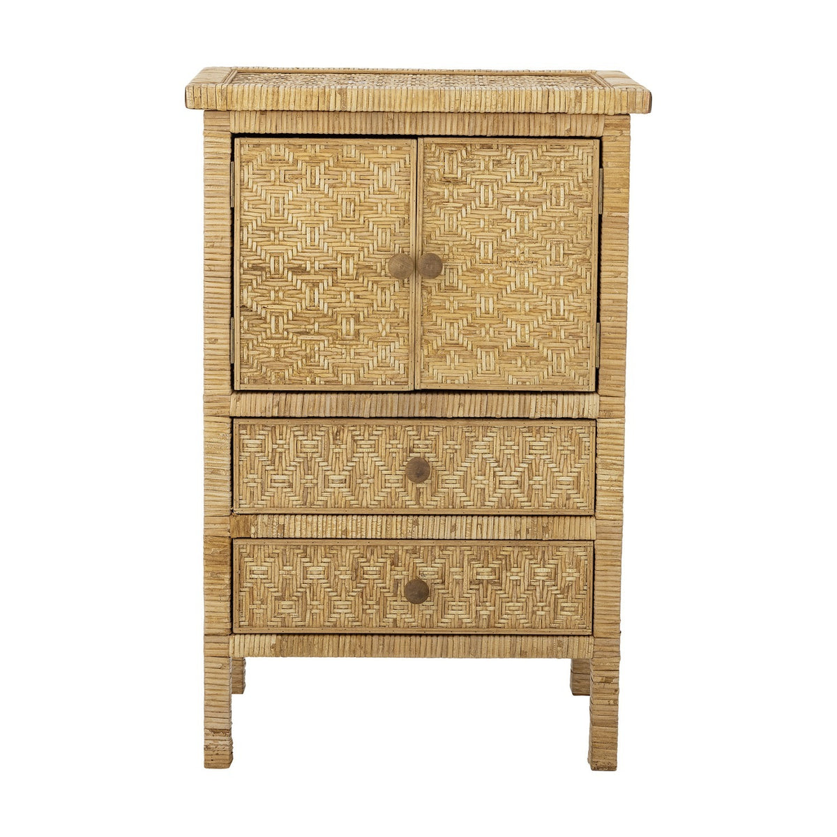Lorris Rattan Chest of Drawers - Beige