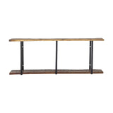 Tallymay Wooden Wall Shelf - Brown