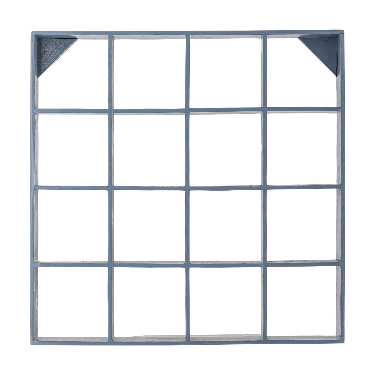 Bekka Wooden Wall Shelf - Blue
