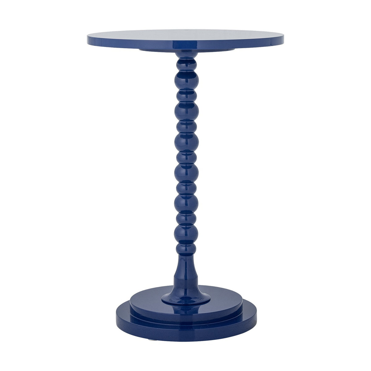 Ellar Round Side Table - Blue