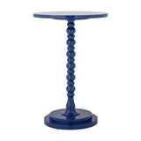 Ellar Round Side Table - Blue