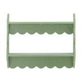 Salla Wooden Wall Shelf - Green