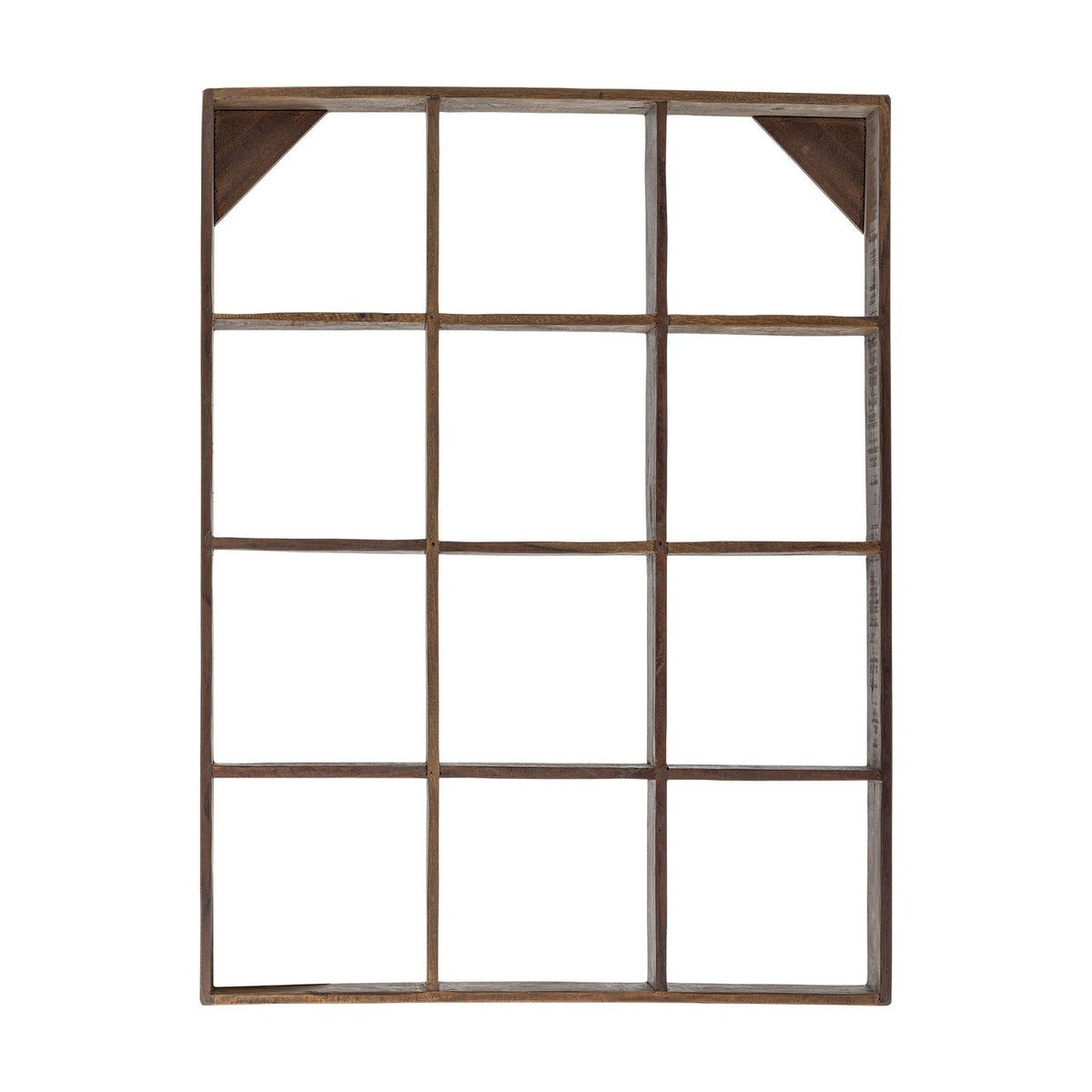 Tilo Wooden Wall Shelf 70x53cm - Brown