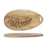Moya Oval Chopping Board - Brown