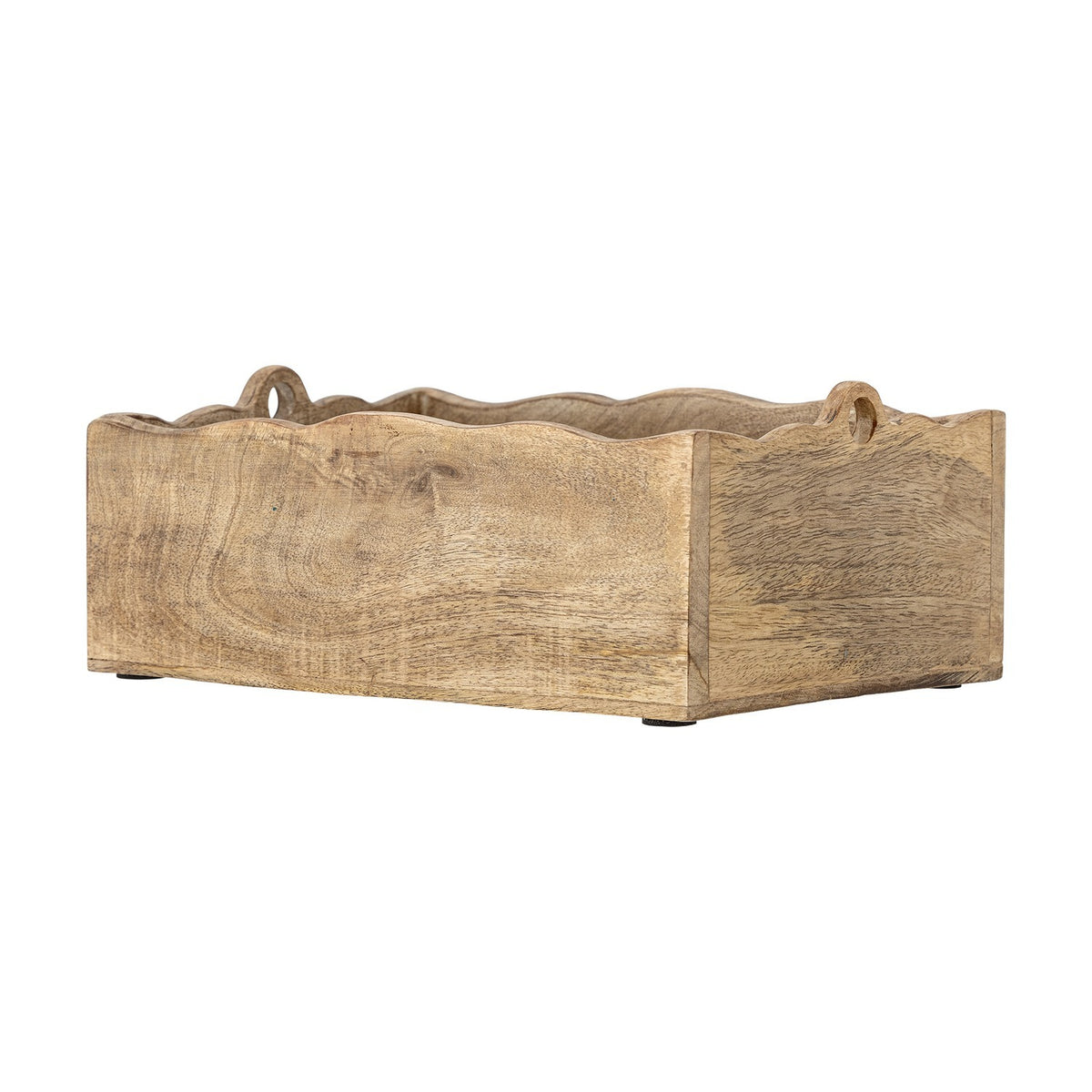 Nonnie Wooden Storage Box - Brown