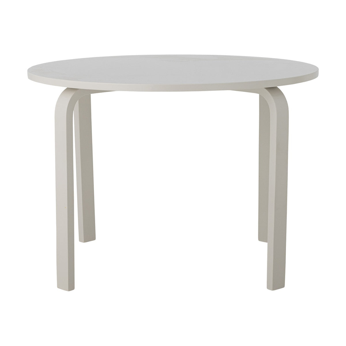 Marle Round Kids Table - White