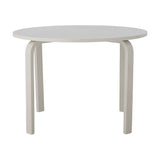 Marle Round Kids Table - White