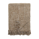 Bresso Cotton Throw - Brown