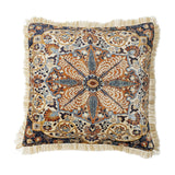 Asu Floral Cushion - Brown