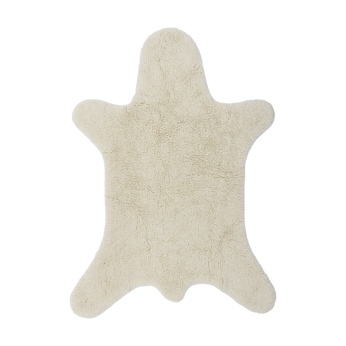 Bear Wool Rug 200x140cm - Cream