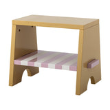 Liova Striped Kids Stool - Yellow