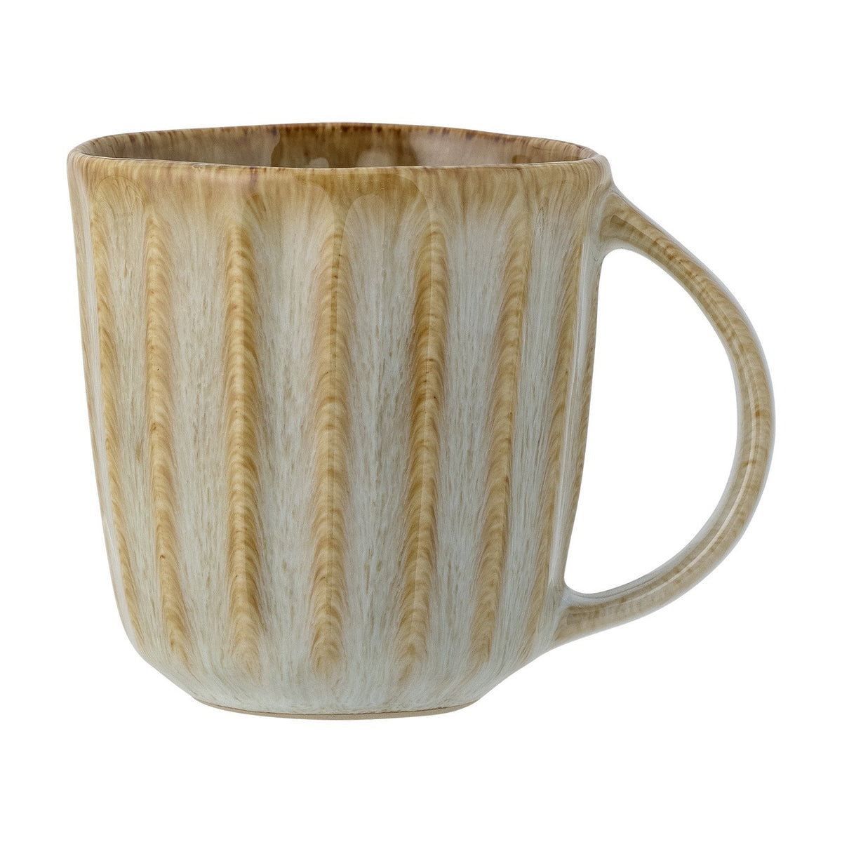 Fleur Stoneware Mug 350ml - Beige