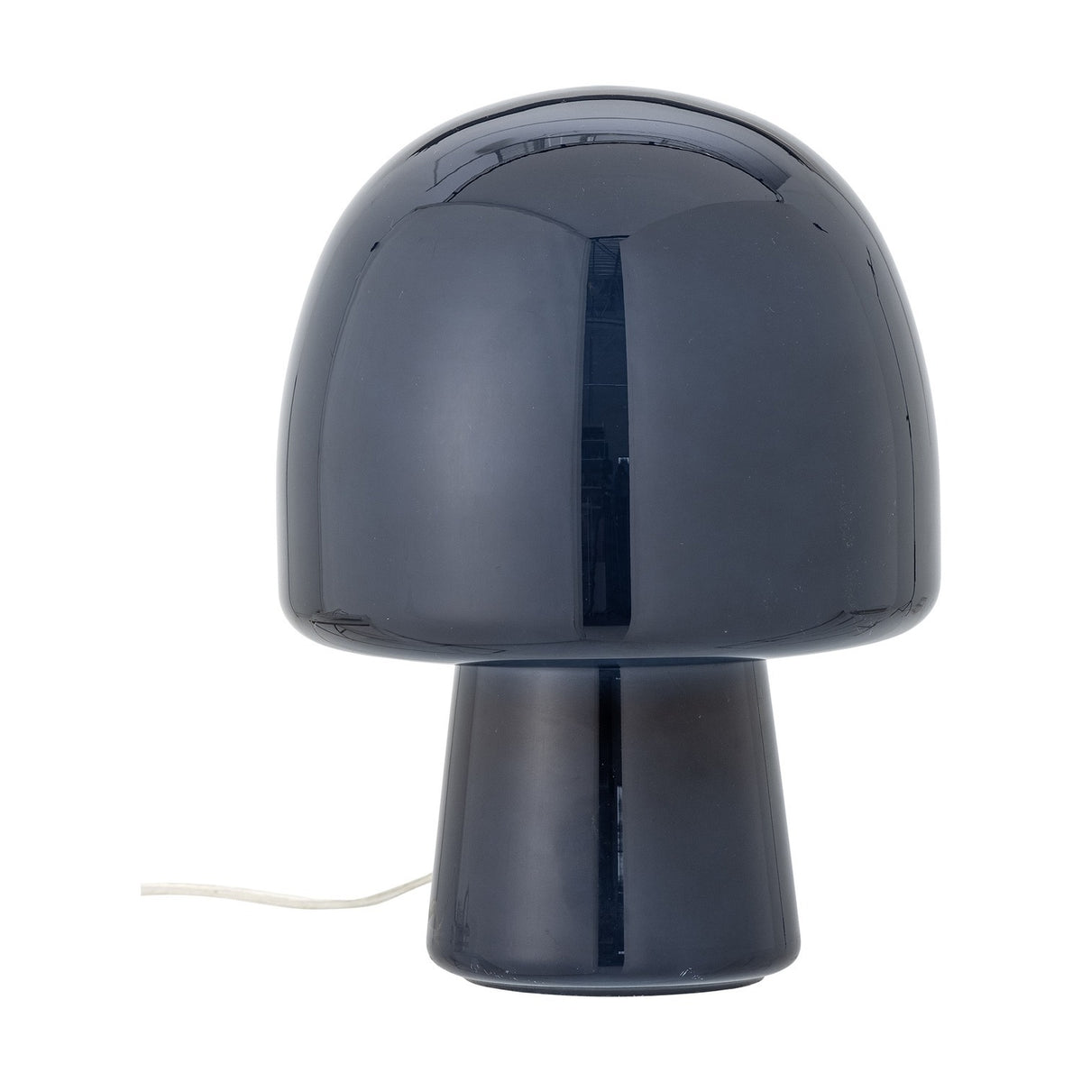 Paddy Mushroom Glass Table Lamp - Blue