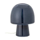 Paddy Mushroom Glass Table Lamp - Blue