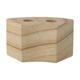 Florida Sandstone Candle Holder - Beige