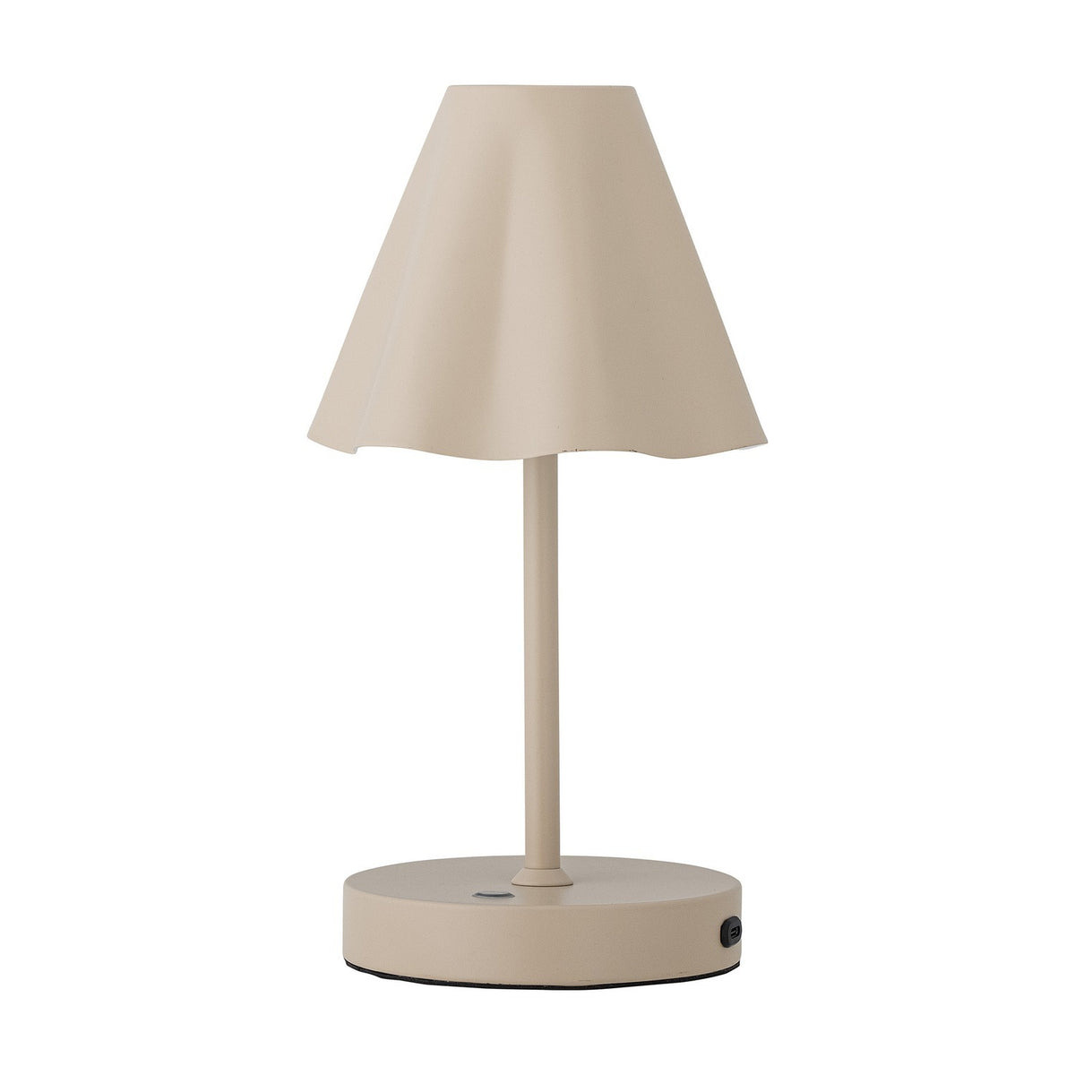 Lianna Iron Rechargeable Table Lamp - Beige