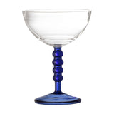 Noemi Cocktail Glass - Blue