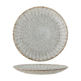 Fleur Stoneware Dinner Plate - Grey