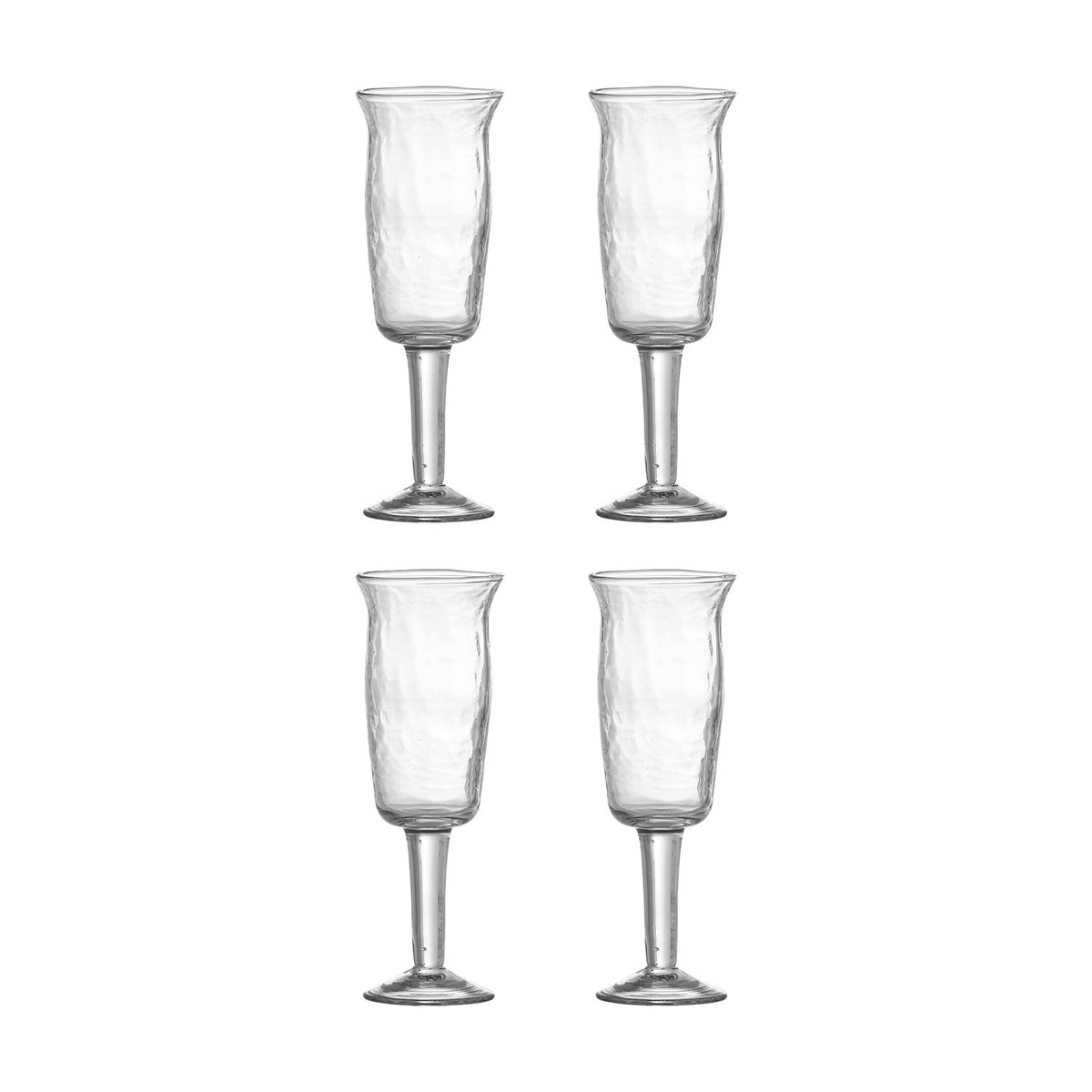 Asha Wine Glasses 17.5cm Set of 4 - Clear