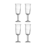 Asha Wine Glasses 17.5cm Set of 4 - Clear
