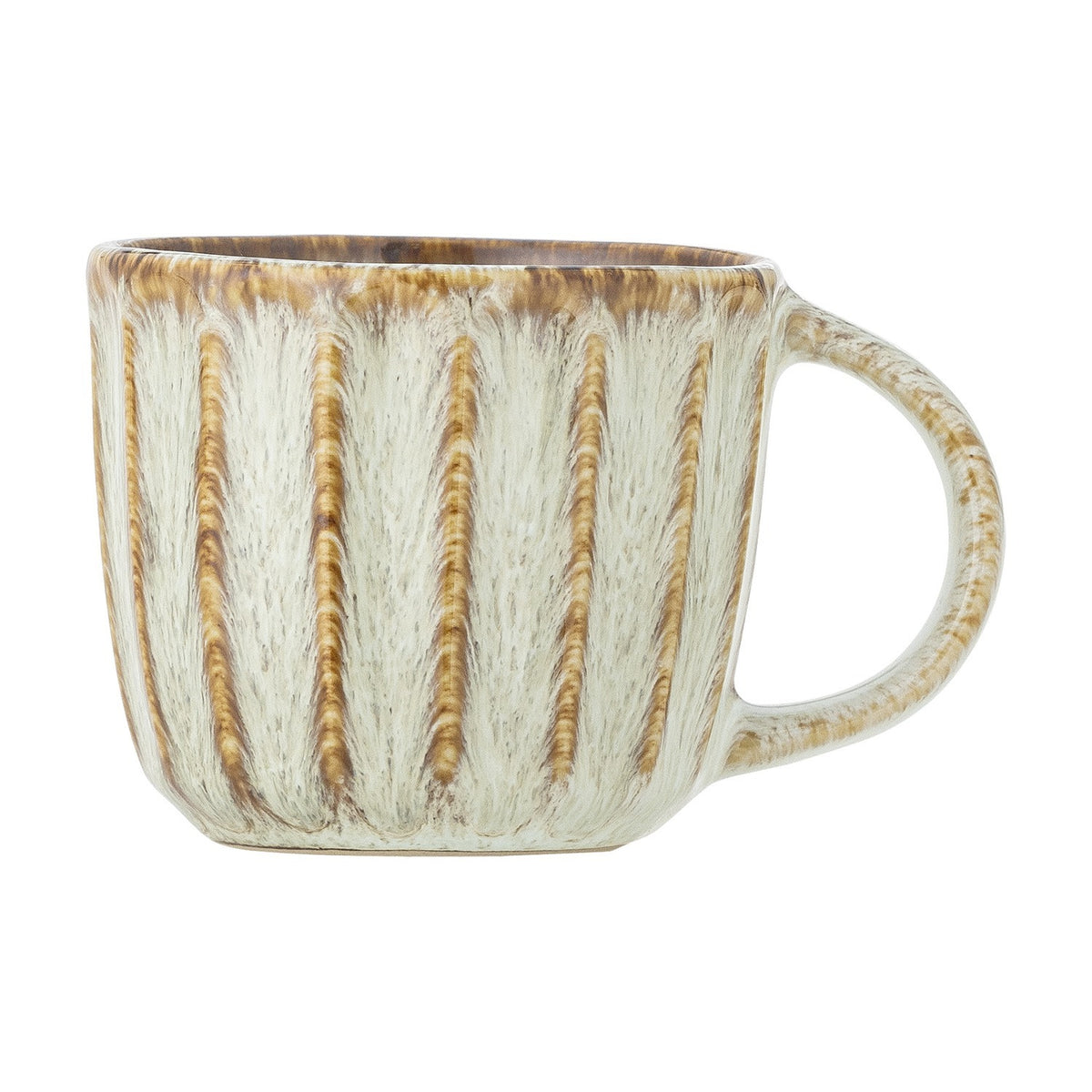Fleur Stoneware Cup 200ml - Cream