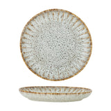 Fleur Stoneware Plate - Cream