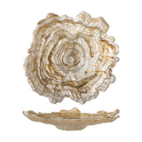 Asimi Glass Bowl 38cm - Champagne