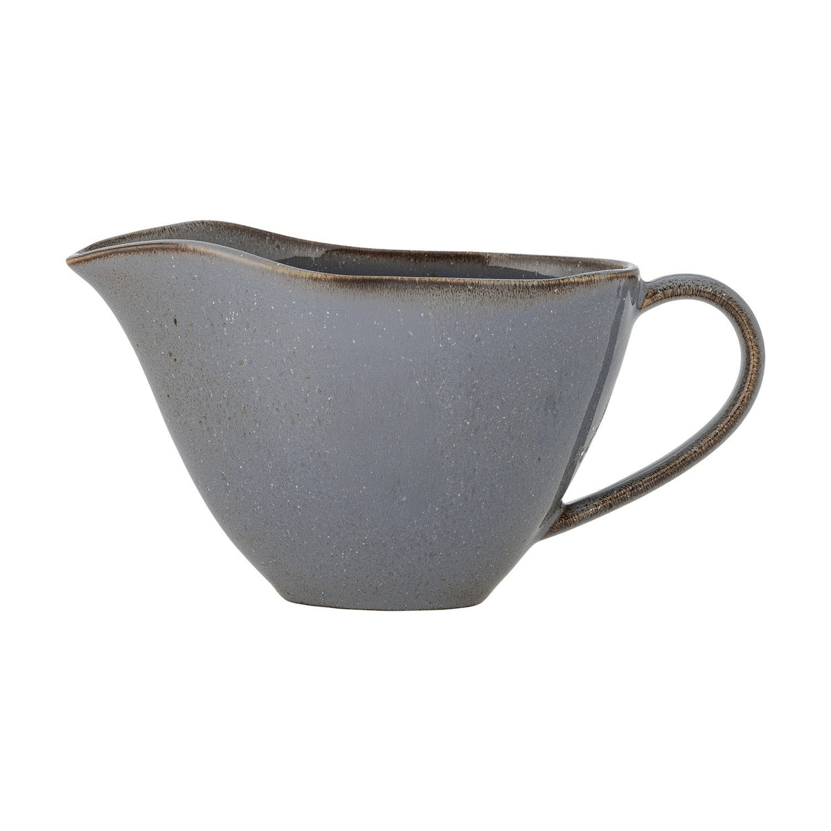 Sandrine Stoneware Gravy Boat - Grey