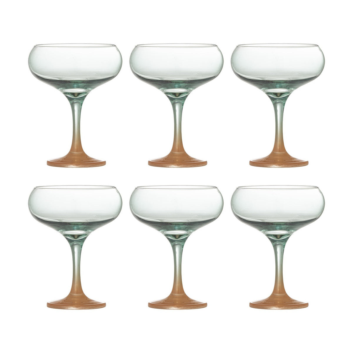 Signe Cocktail Glasses Set of 6 - Multi